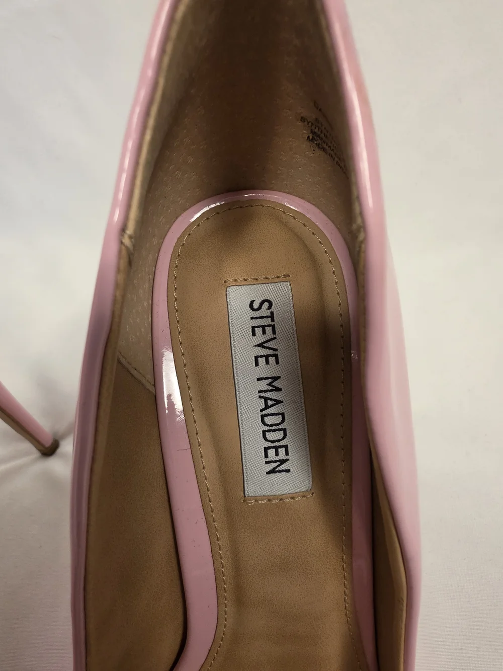 Steve Madden Pink Patent Vala Pumps - AS IS Size 7